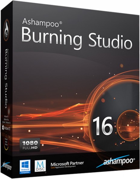 Ashampoo Burning Studio 16.0.6 - бесплатный пакет для записи дисков