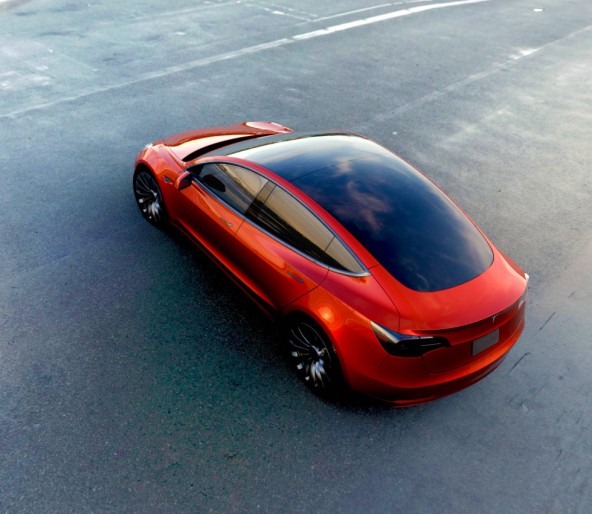 Представлен бюджетный электромобиль Tesla