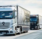 Тестирование самоуправляемых грузовиков Mercedes-Benz Actros