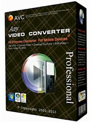 Any Video Converter Free 5.9.7 - бесплатный конвертер