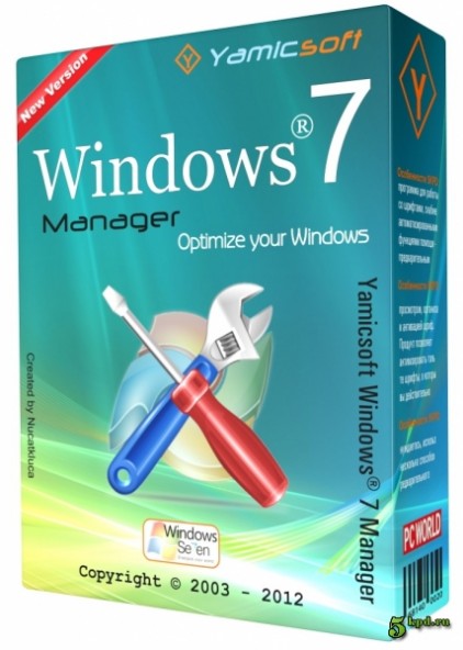 Windows 7 Manager 5.1.9 - аккуратная настройка Windows 7