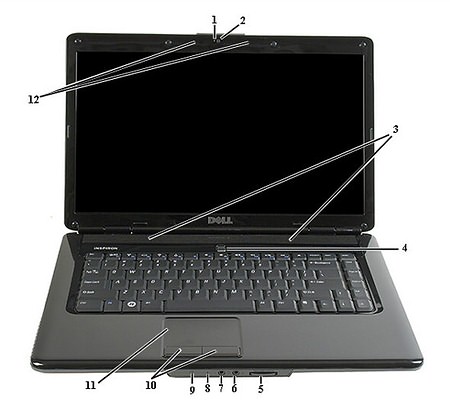 Подробности о ноутбуке Dell Inspiron 1545