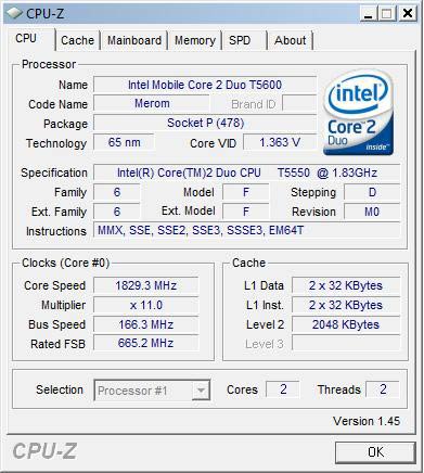 Intel, Celeron, T1600
