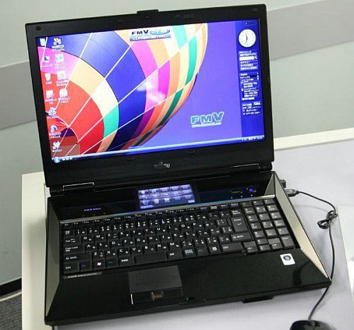 Ноутбук на жидком охлаждении Fujitsu LifeBook N7010