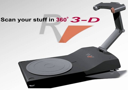 Настольный 3D-сканер RealView 360 3D Desktop Scanner