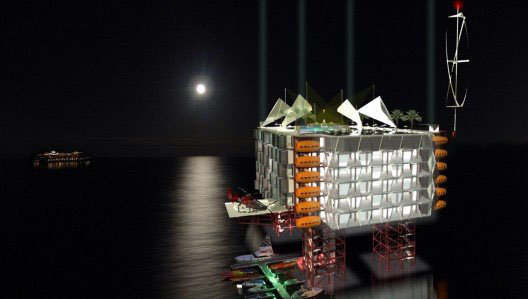 Morris Architects, Нефтяная вышка