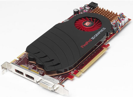 Профессиональная карта ATI FirePro V7750