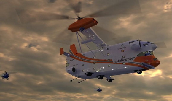 Hotelicopter, Вертолет