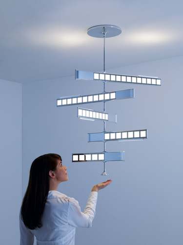 Интерактивные OLED-светильники Philips