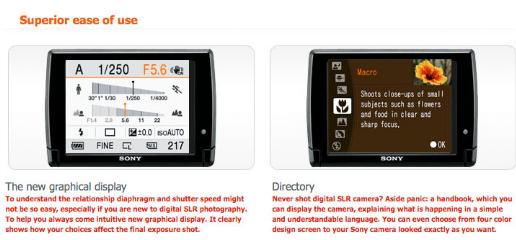 Sony, Alpha, 945;230, 945;330, 945;380