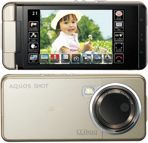 Sharp Aquos 933SH - настоящий телефон-фотоаппарат