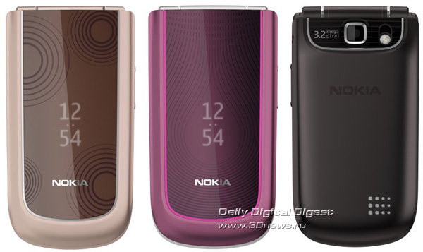 Nokia: 3G-раскладушка 3710 fold