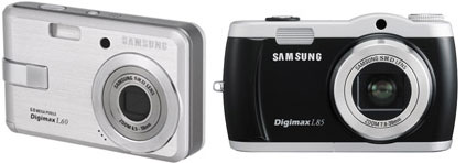 Новые камеры Samsung L85 и Samsung L60