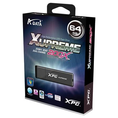 A-DATA XPG Xupreme 200X — 64-ГБ флэшка под Windows 7
