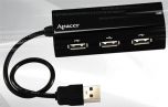 USB-концентратор Apacer PH250 заменит сетевой кабель
