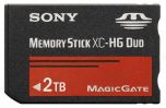 Карта памяти Sony Memory Stick XC ёмкостью в 2 ТБ