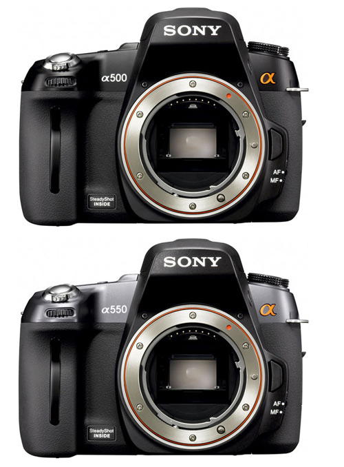 Sony, Alpha, A500, A550