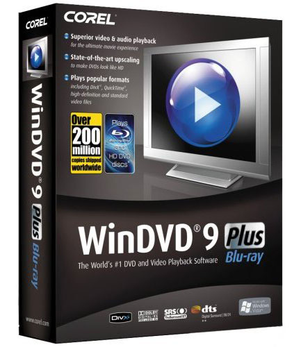 Corel WinDVD 9 Plus Blu-ray 9.0.014.137 - DVD, Blu-ray плеер
