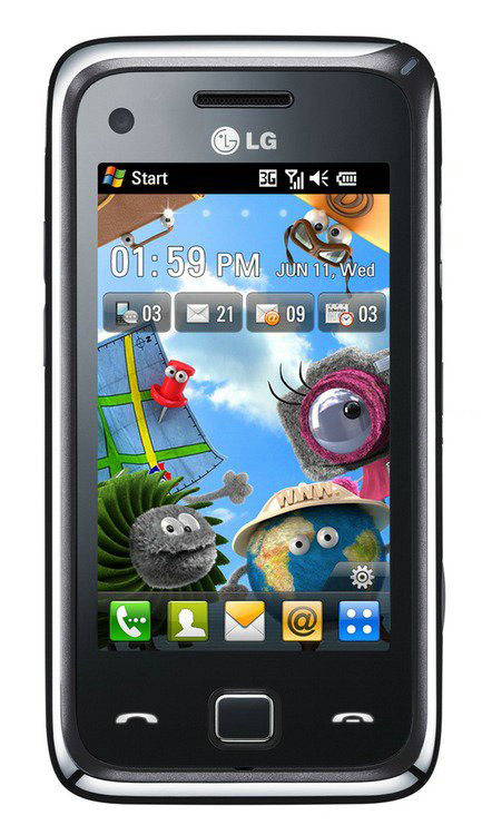LG GM730 - новый коммуникатор на российском рынке