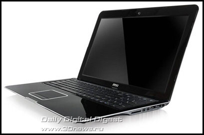 Утонченная мощь в ноутбуке MSI X-Slim X600 Pro