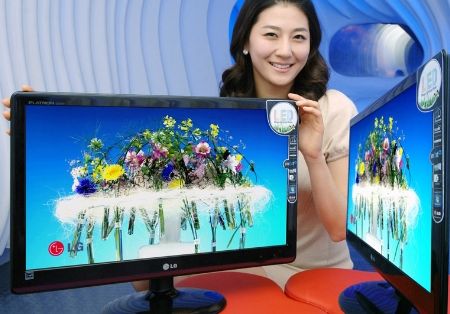 Тонкие мониторы LG EX205, EX225 и EX235 светодиодной подсветкой