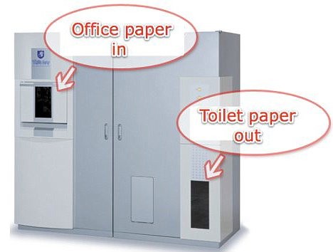Превращаем документы в туалетную бумагу
