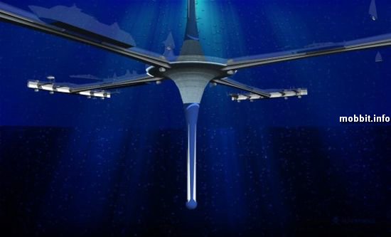 Подводная научно-туристическая "вышка" Gyre