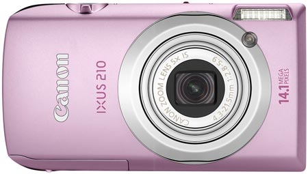 Камера Canon IXUS 210 получила сенсорный дисплей