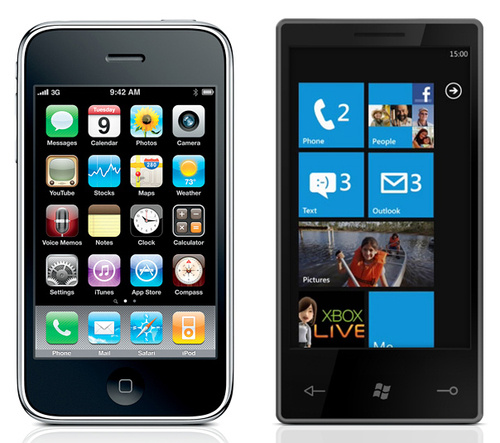 Windows Phone 7 на видео