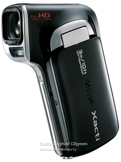 Full HD-камере SANYO Xacti DMX-CA100 море по колена