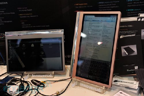 Прототип планшета Innoversal с экраном Pixel Qi