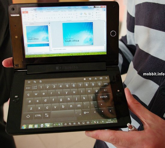 Toshiba, Libretto W100