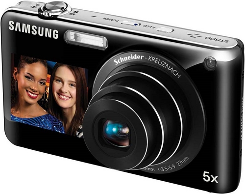 Samsung ST100 и ST600 - фотокамеры с двумя дисплеями