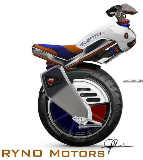 Электрический "моноцикл" Ryno Motors