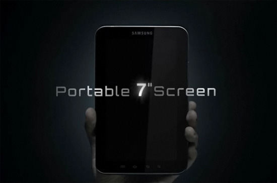 Планшет Samsung Galaxy Tab впервые на видео