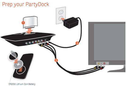 Griffin, PartyDock
