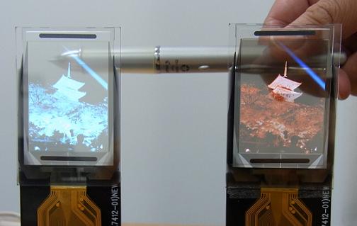 TDK, OLED, Панель