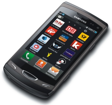 Представлен смартфон Samsung S8530 Wave II