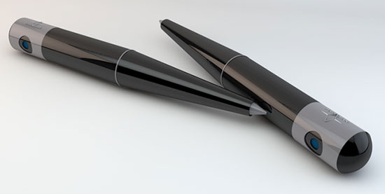 Концепт электронной ручки Rollpen