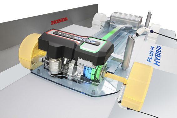 Honda, Fit EV, Plug-In Hybrid