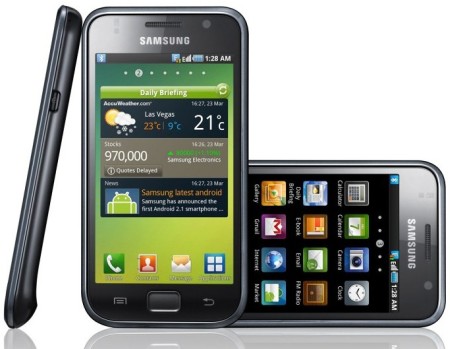 Samsung Galaxy S - самый популярный Android-смартфон
