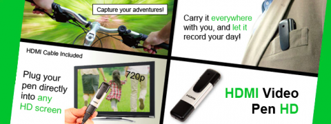 Thanko, HDMI Video Pen HD Camcorder