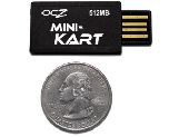 Тонкая USB-флэшка OCZ Mini-Kart – 2,8 мм в толщину
