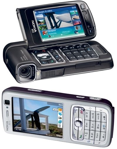 Новые телефоны: Nokia N93, Nokia N73, Nokia N72
