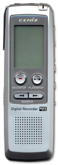Цифровой диктофон и MP3-плеер в одном
