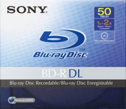 50-гигабайтные Blu-ray