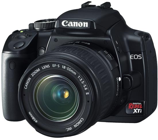 Официальный анонс DSLR-камеры Canon EOS 400D