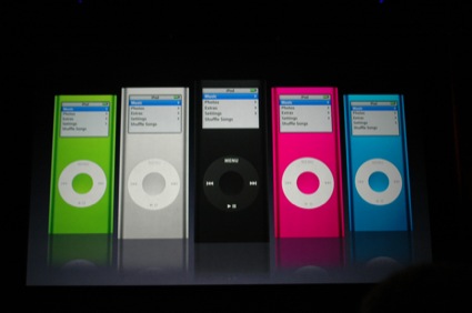 Apple представила обновленную линейку iPod