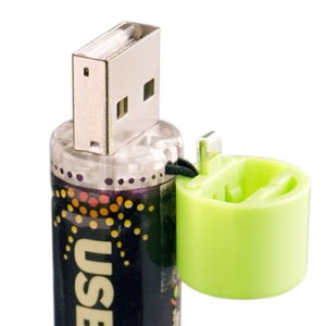 USBCELL - аккумуляторы, заряжающиеся через USB