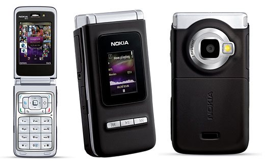 Nokia N75 - тонкая раскладушка-смартфон